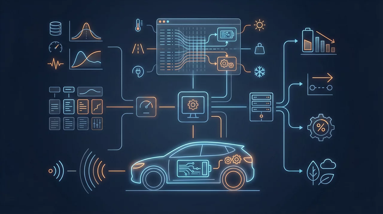 Simulationsbasierte Methodik – Fahrzeug- und Datenanalyse
